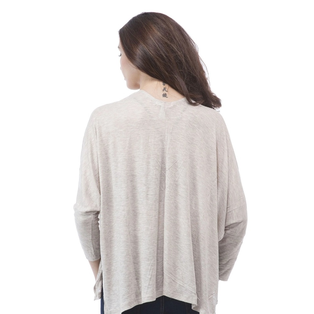 H&M Sweater Lightweight Beige Knit Top